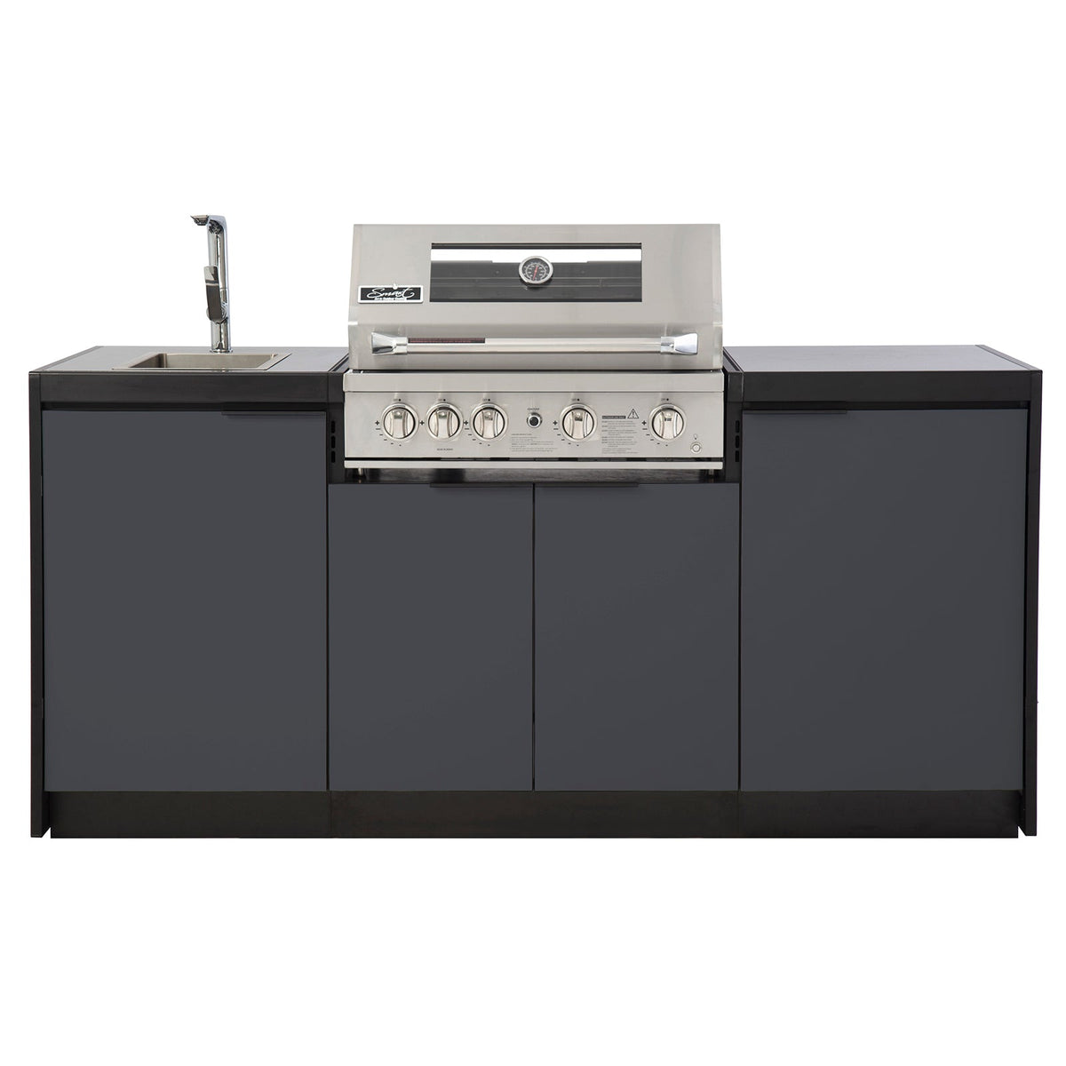 Smart 4-Burner BBQ kitchen package