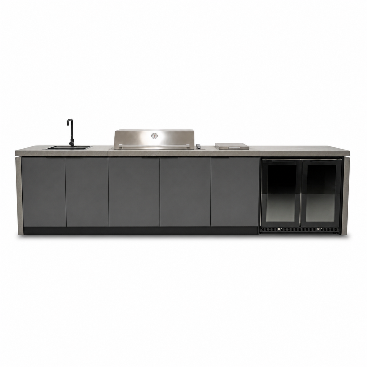 BeefEater Proline hooded BBQ kitchen package