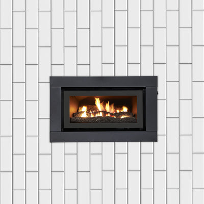 Illusion Luminar 1000 set into white subway tile