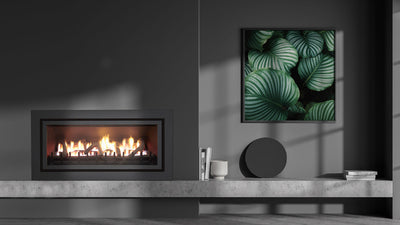 Illusion Mystique 8000L on a concrete bench in a dark styled interior
