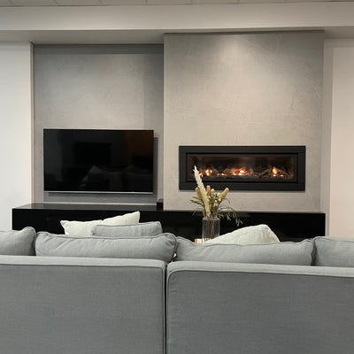 Illusion Luminar 6000 installed in a living room with wall mounted TV